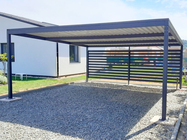 ROVNÝ AUTOPŘÍSTŘEŠEK STEEL STRAIGHT D - trapézová střecha