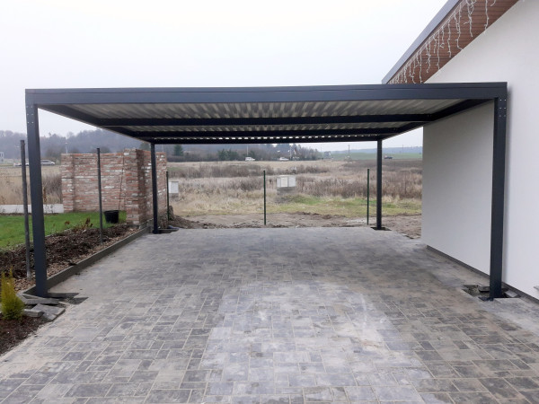 ROVNÝ AUTOPŘÍSTŘEŠEK STEEL STRAIGHT D - trapézová střecha
