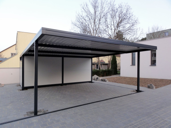 ROVNÝ AUTOPŘÍSTŘEŠEK STEEL STRAIGHT D - trapézová střecha