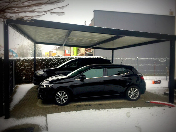 ROVNÝ AUTOPŘÍSTŘEŠEK STEEL STRAIGHT D - trapézová střecha