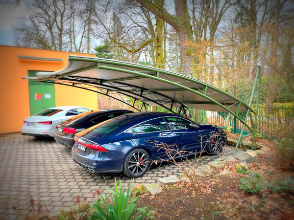 PŘÍSTŘEŠEK PRO 2 AUTA PRESTIGE - s plachtou