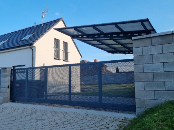 🚗 Rovný přístřešek - Steel Straight T | Odolná ochrana pro vaše vozidlo 🏡