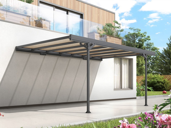 Hliníkový přístřešek ke zdi – kvalitní carport pro auto