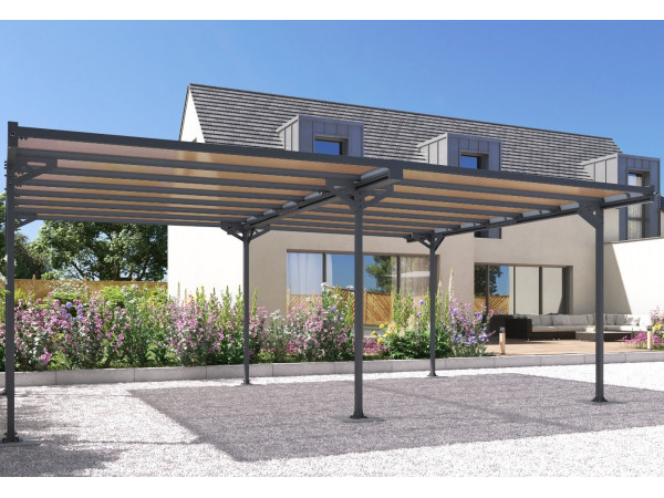 🚗🚗 Přístřešek pro 2 auta 🚗🚗 – Moderní hliníkový carport s polykarbonátem | Doprava zdarma 🚚