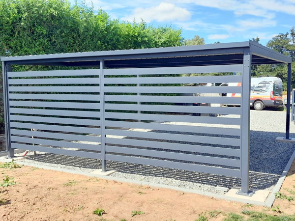 ROVNÝ AUTOPŘÍSTŘEŠEK STEEL STRAIGHT D - trapézová střecha